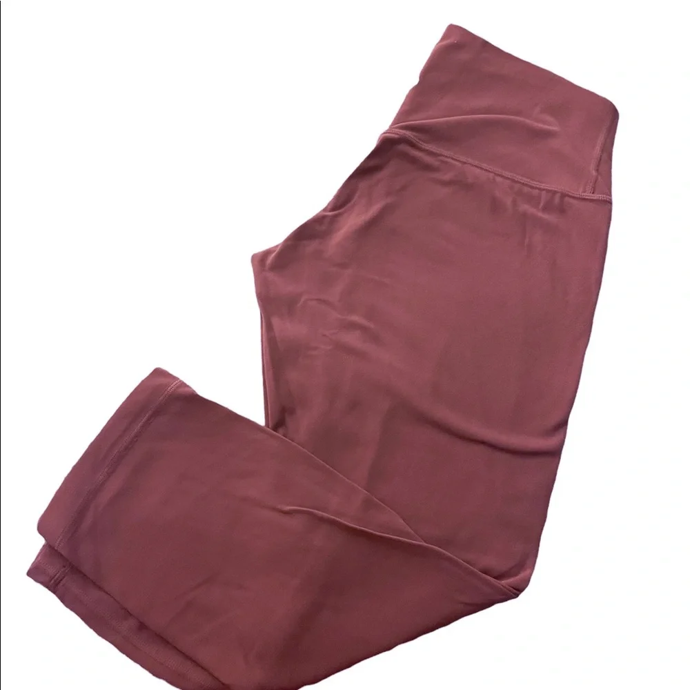 Smoked Mulberry Lululemon align crop 21” - Picture 2 of 2